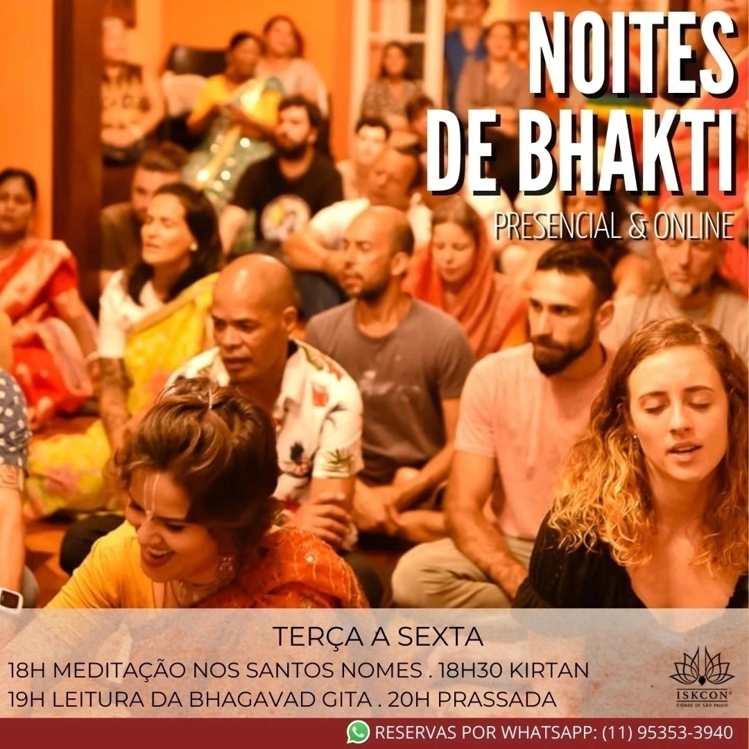 Bhakti Yoga - Cuiabá - MT - Cante Hare Krishna e seja feliz